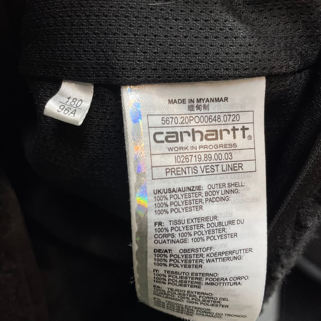 칼하트 쉐르파 플리스 베스트 조끼 상품이미지4