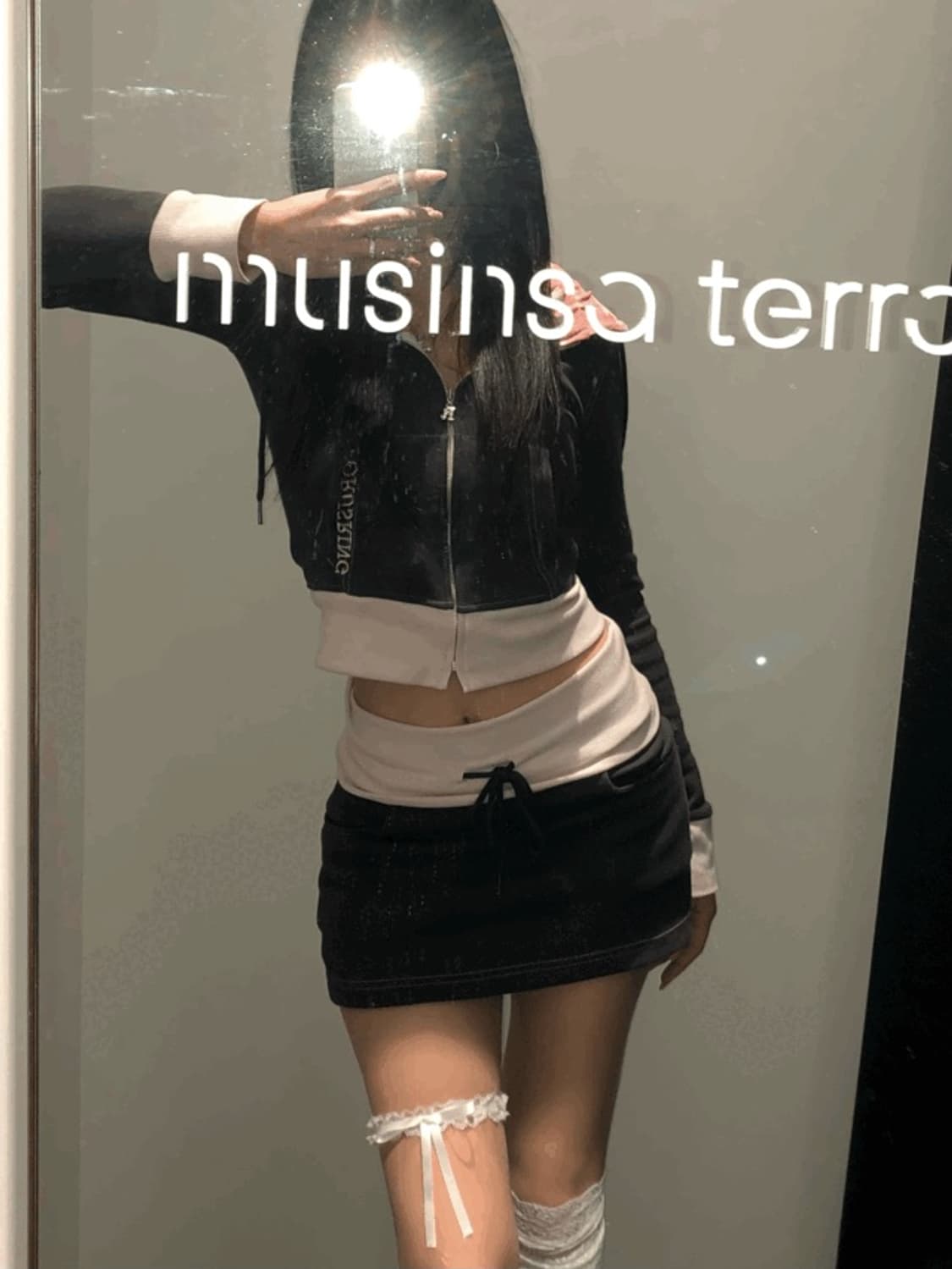 포어링 베베 카고 트레이닝 세트 차콜 상품이미지2