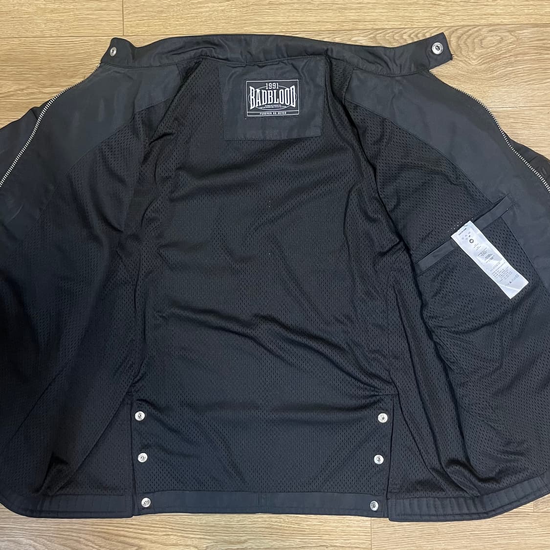 새상품) 배드블러드 스카드 레이서 크롭 바이커 라이더 자켓 상품이미지9