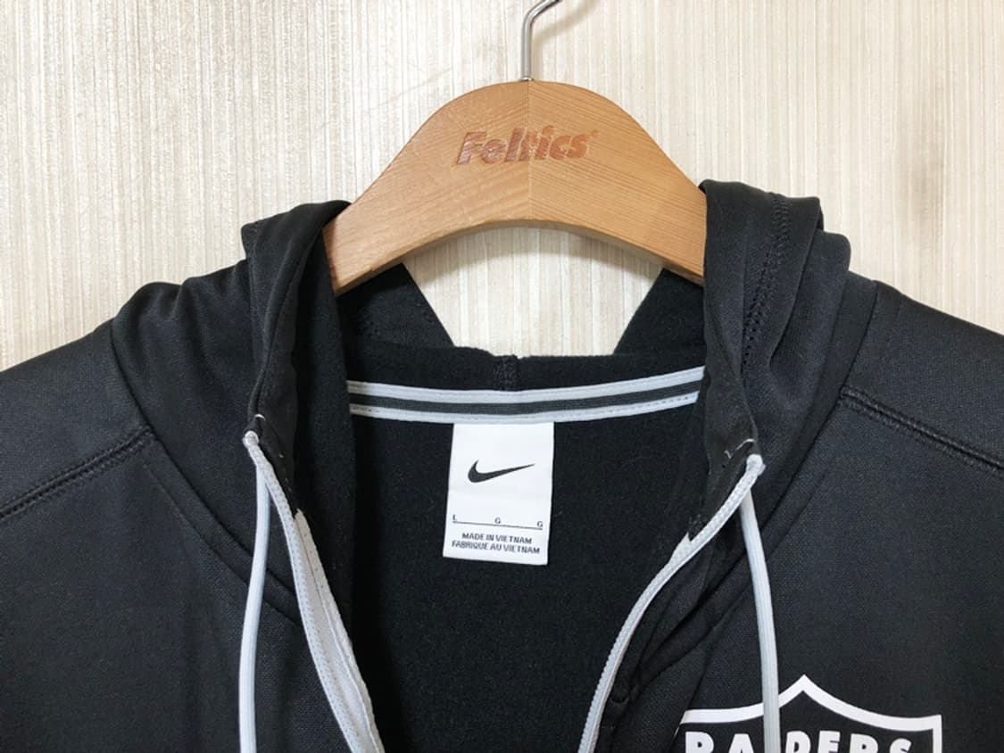 NFL 나이키 라스베가스 레이더스 후드집업자켓 L(해외) 상품이미지6