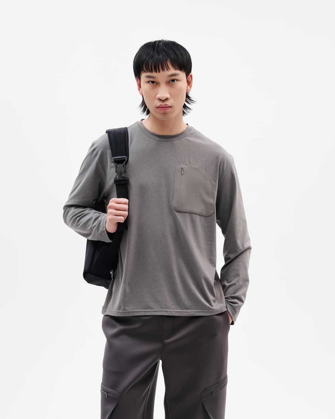 하이킹 패트롤 롱슬리브 그레이 L사이즈 상품이미지3