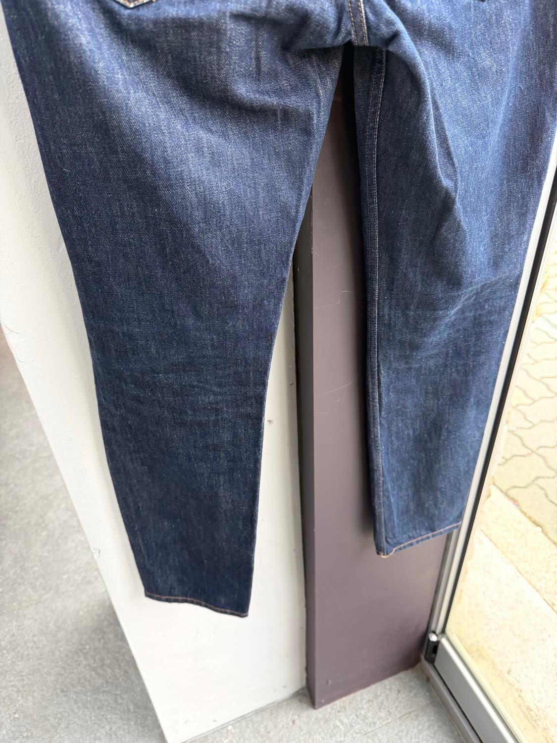 31~32/ 프라다 백패치 데님 셀비지 팬츠 상품이미지9