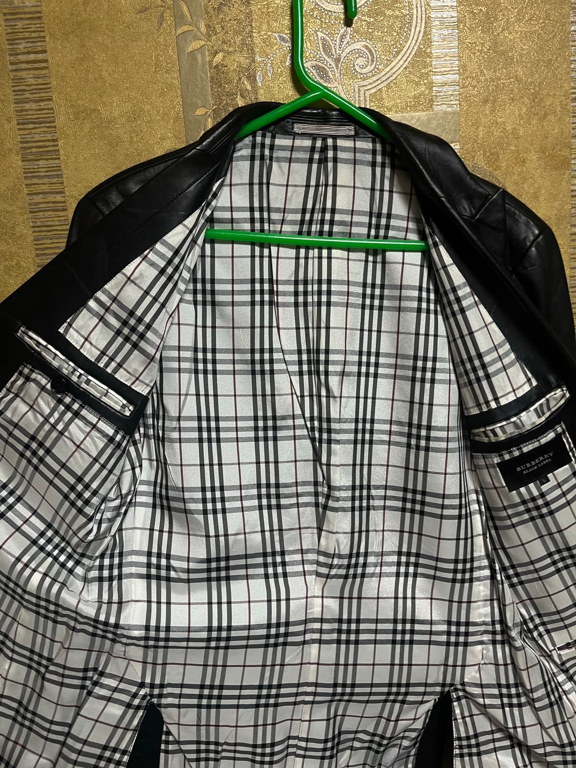 버버리 블랙라벨 가죽 자켓 상품이미지4