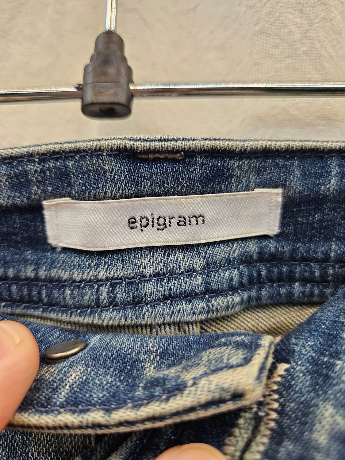 에페그램 워싱 데님 팬츠 상품이미지3