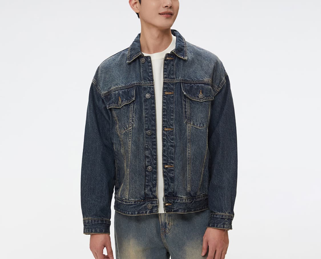 스파오 데님 자켓 XXL 상품이미지5