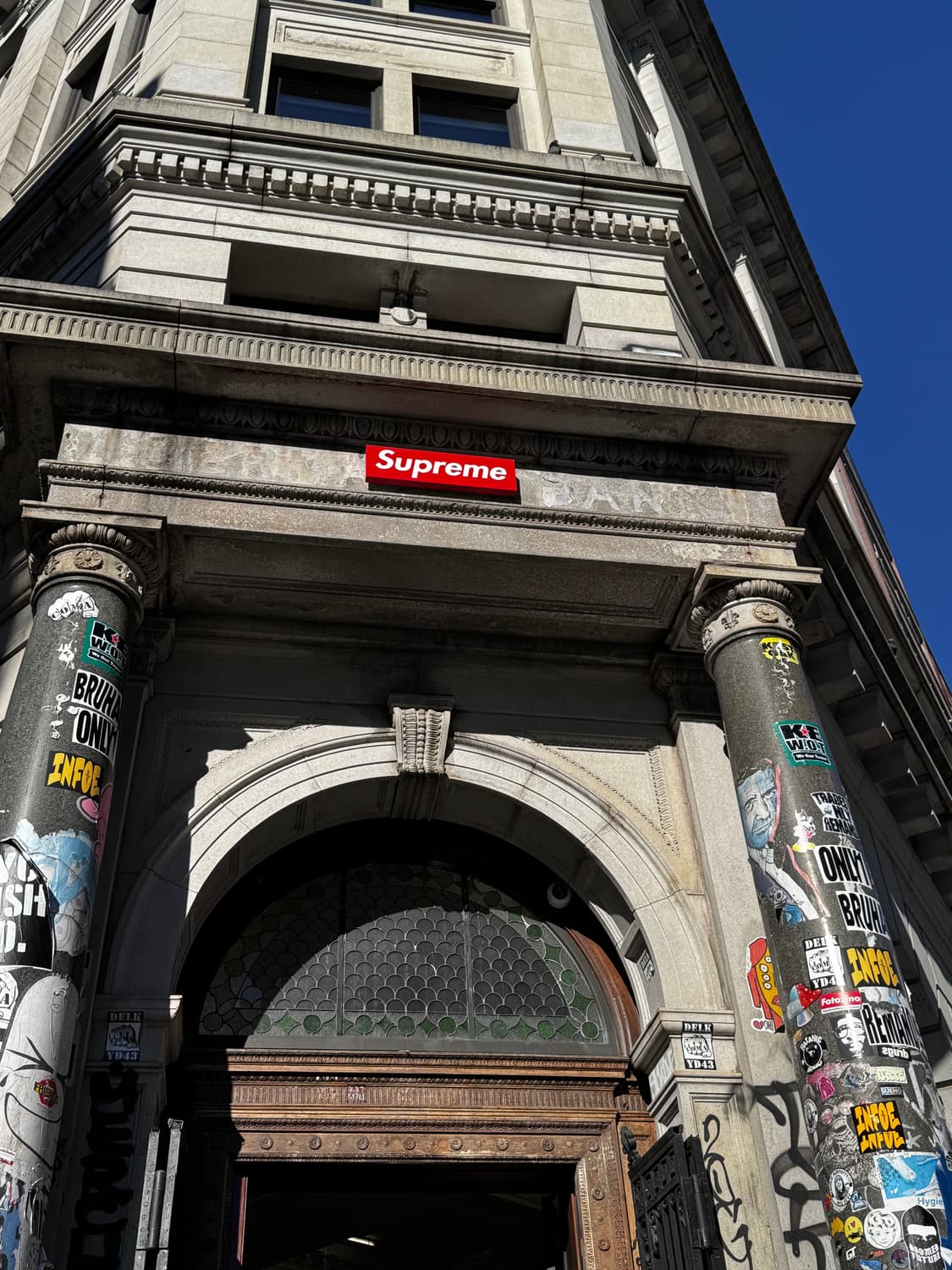 [270] 나이키x슈프림 에어포스 1 로우 바로크 브라운 (A급/뉴욕  상품이미지1