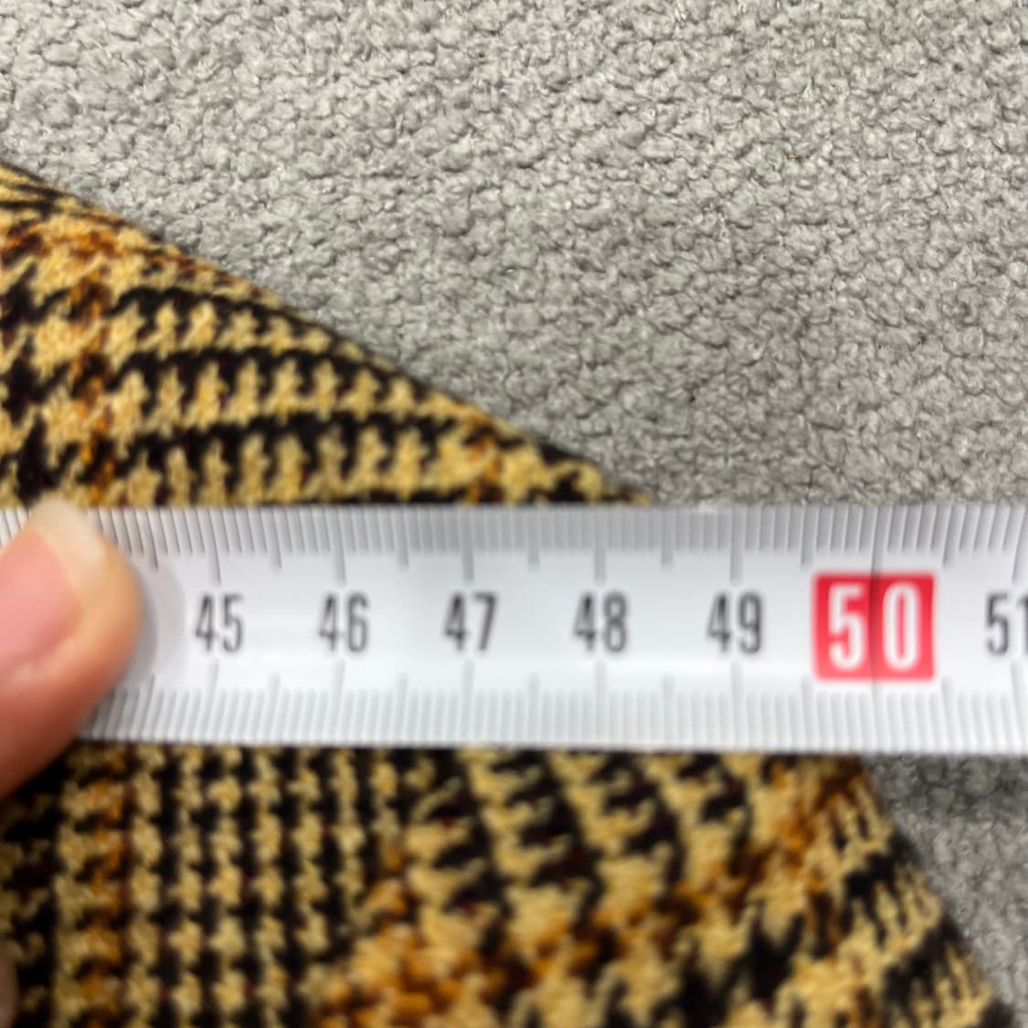 85R 지방시 캐시미어 울 체크 블레이저 상품이미지7