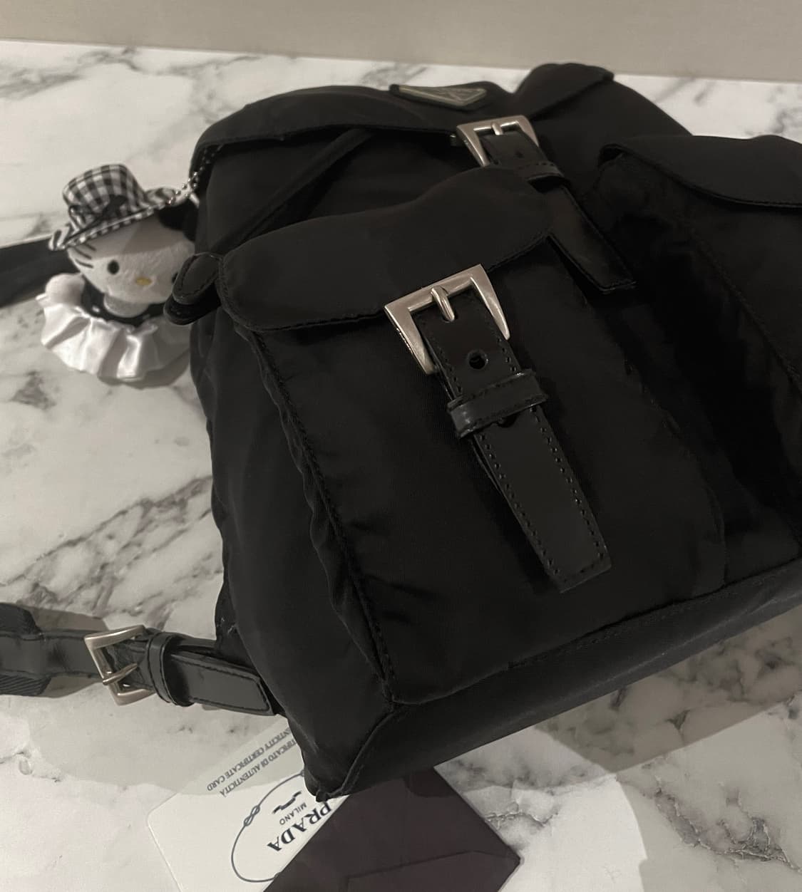 정품 프라다 백팩 스몰 사이즈 상품이미지4