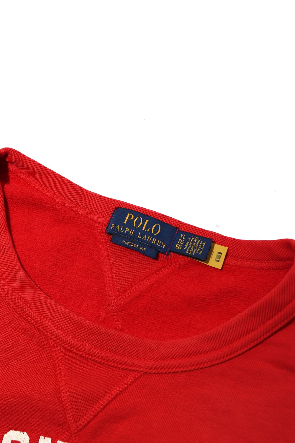 폴로 랄프 로렌 빈티지 핏 유콘필드 맨투맨 size XL 상품이미지4