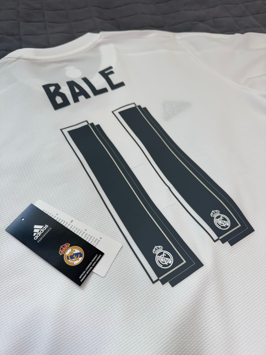 15-16 레알마드리드 베일 홈 정품 유니폼 상품이미지2