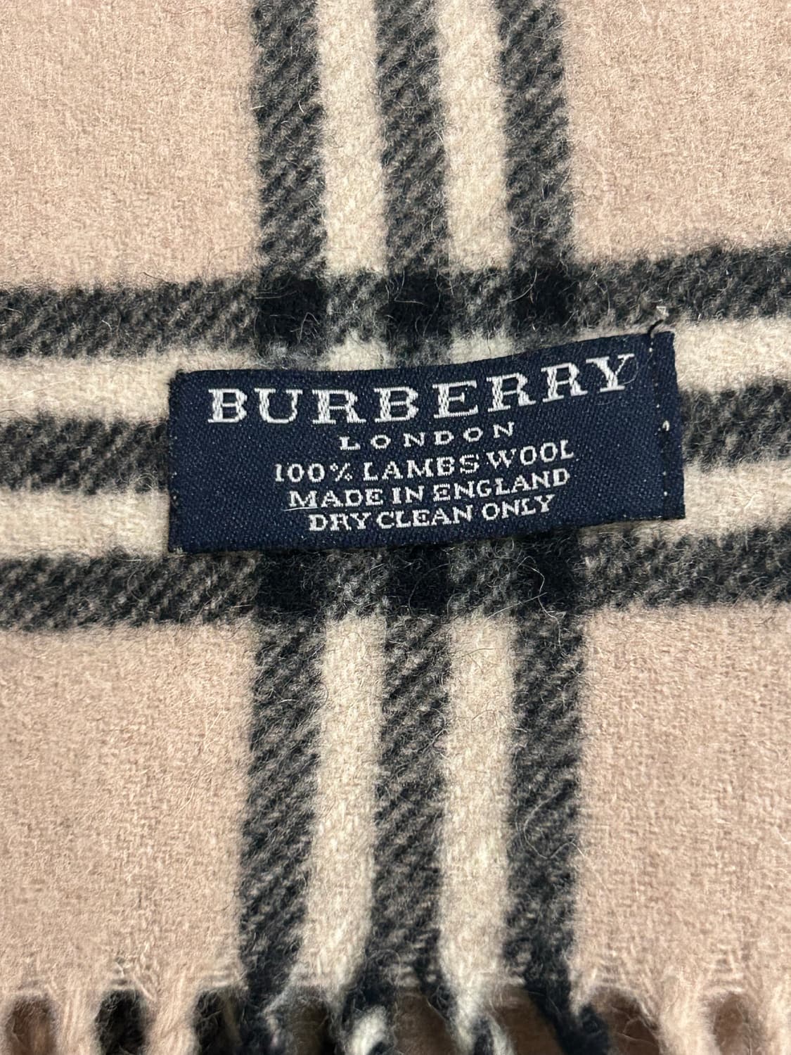 버버리 램스울 노바체크 머플러 상품이미지5