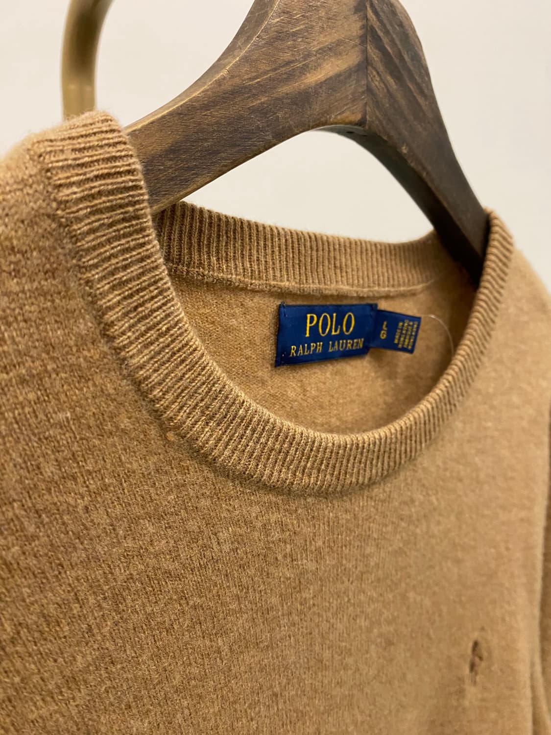 폴로 랄프로렌 브라운 울니트 상품이미지6