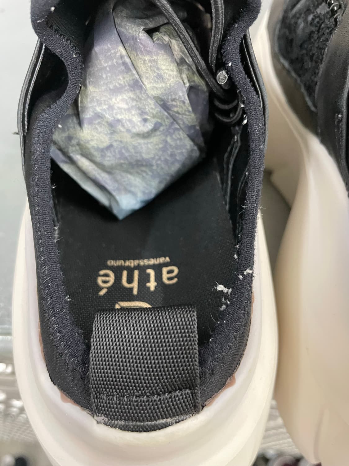 아떼 플랫폼 스니커즈 블랙 240 상품이미지7