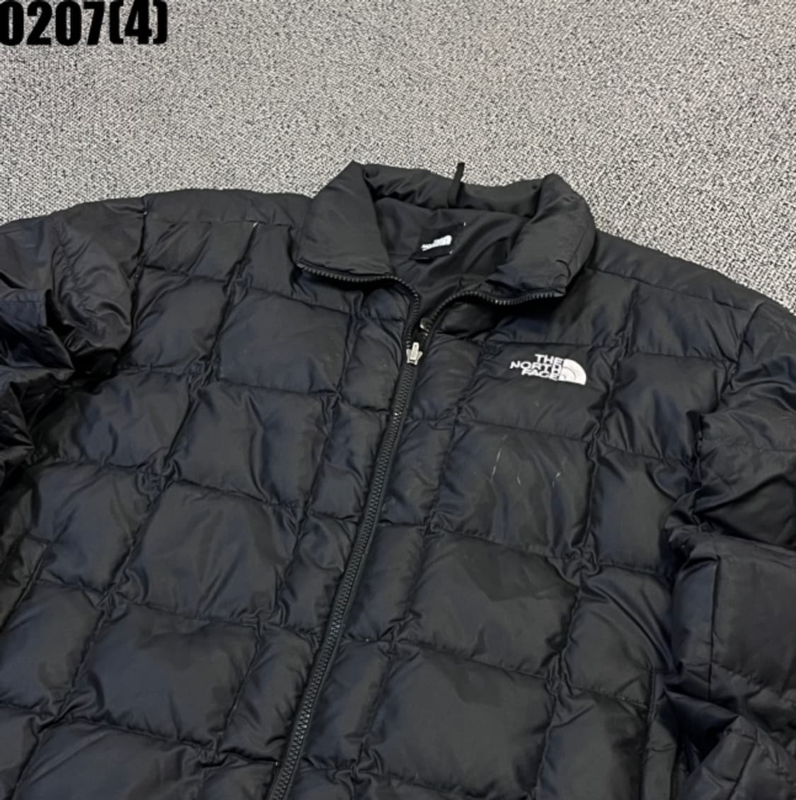 [100] 노스페이스 600 퀼팅 블랙 패딩 점퍼 0207(4) 상품이미지2