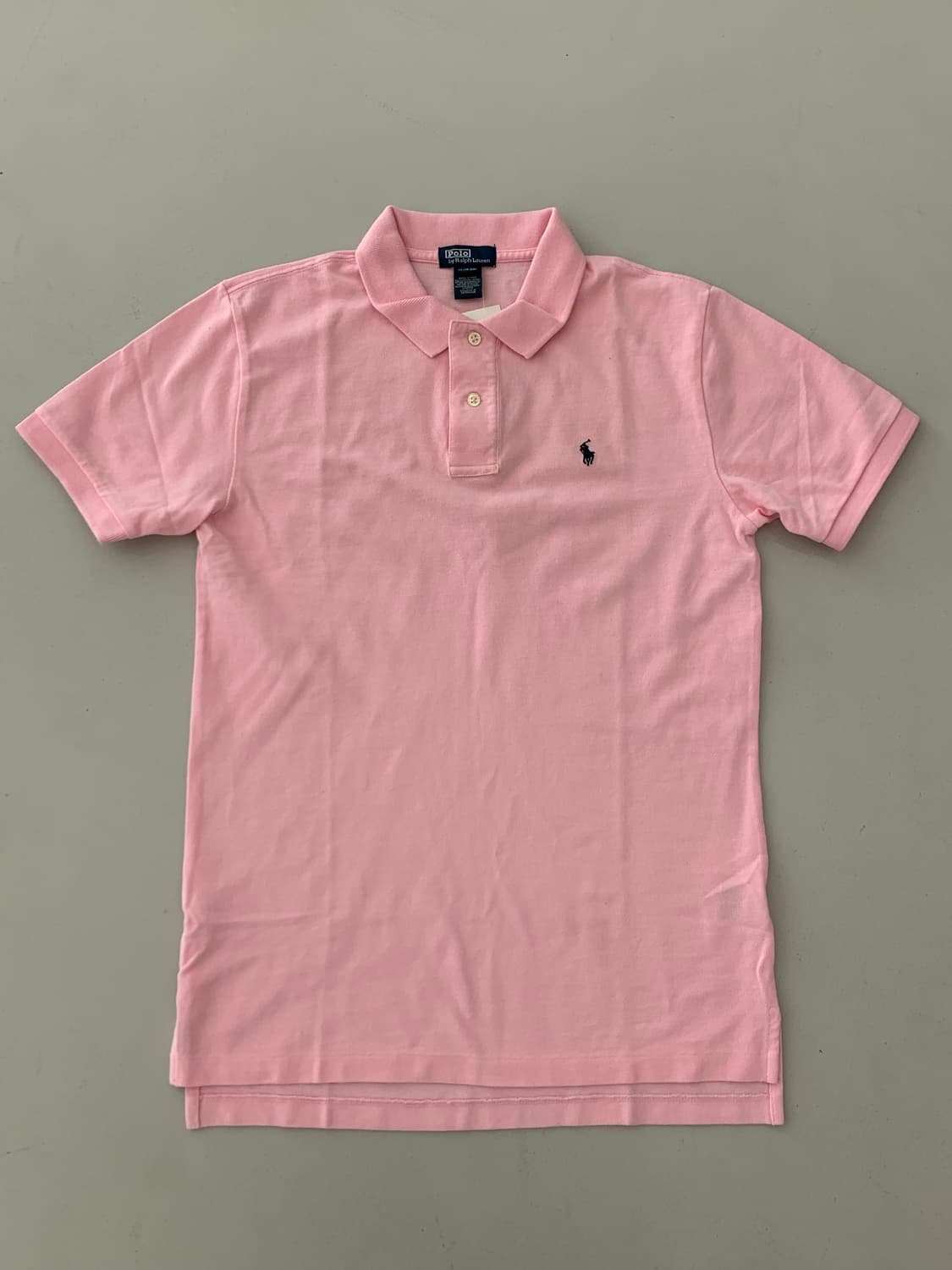 폴로 랄프로렌 보이즈 반팔 카라티 핑크  XL(18-20 상품이미지1