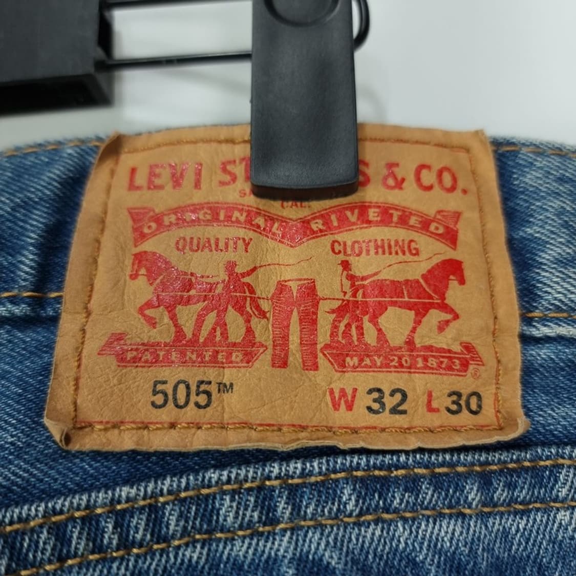 [리바이스] 505 스트레이트 데님 팬츠 청바지 M19890 상품이미지7