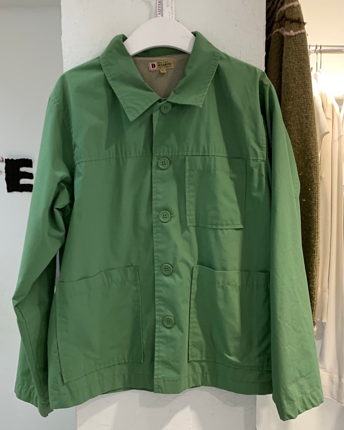 Green standard fit jacket 상품이미지2