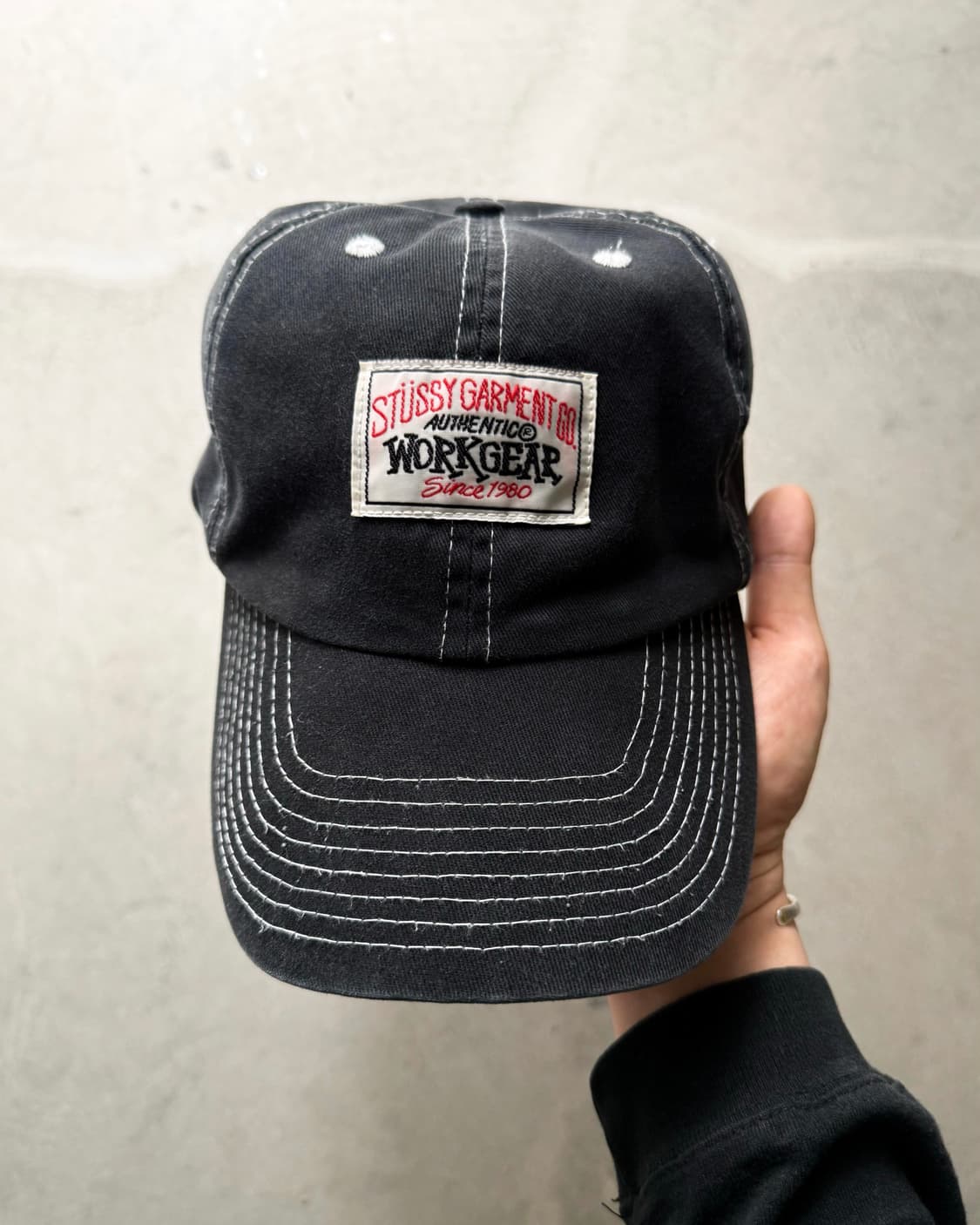 Stussy Workgear Contrast Stitch Ball Cap 상품이미지1