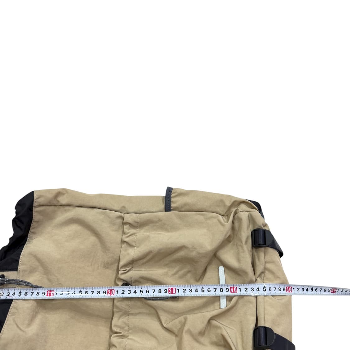 로우로우 드로우 스트링 복조리 백팩 가방 베이지 브라운 상품이미지7