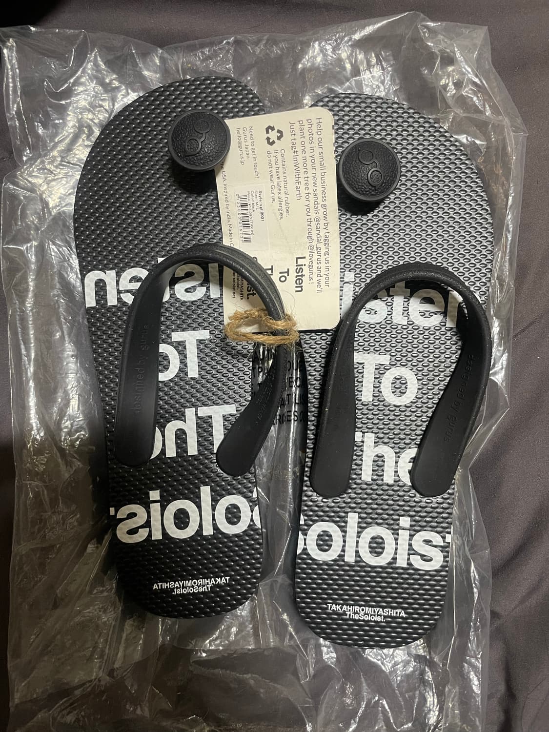 Takahiromiyashita the Soloist 쪼리 265 상품이미지1