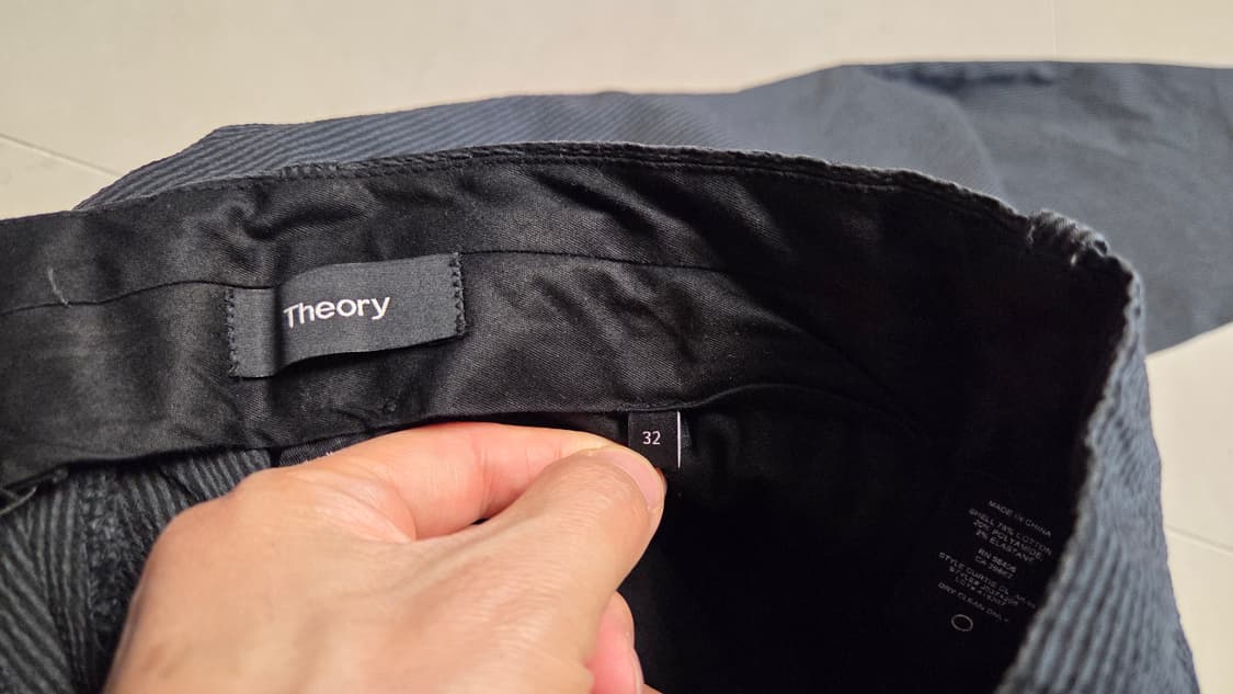 띠어리 커티스 CL 마이크로 스트라이프 슬랙스 팬츠 상품이미지6