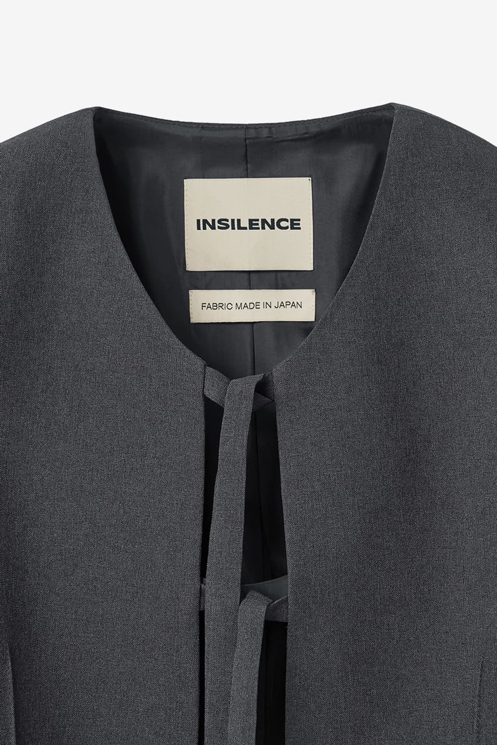 인사일런스 쇼트 라이트 자켓 CHARCOAL 상품이미지3