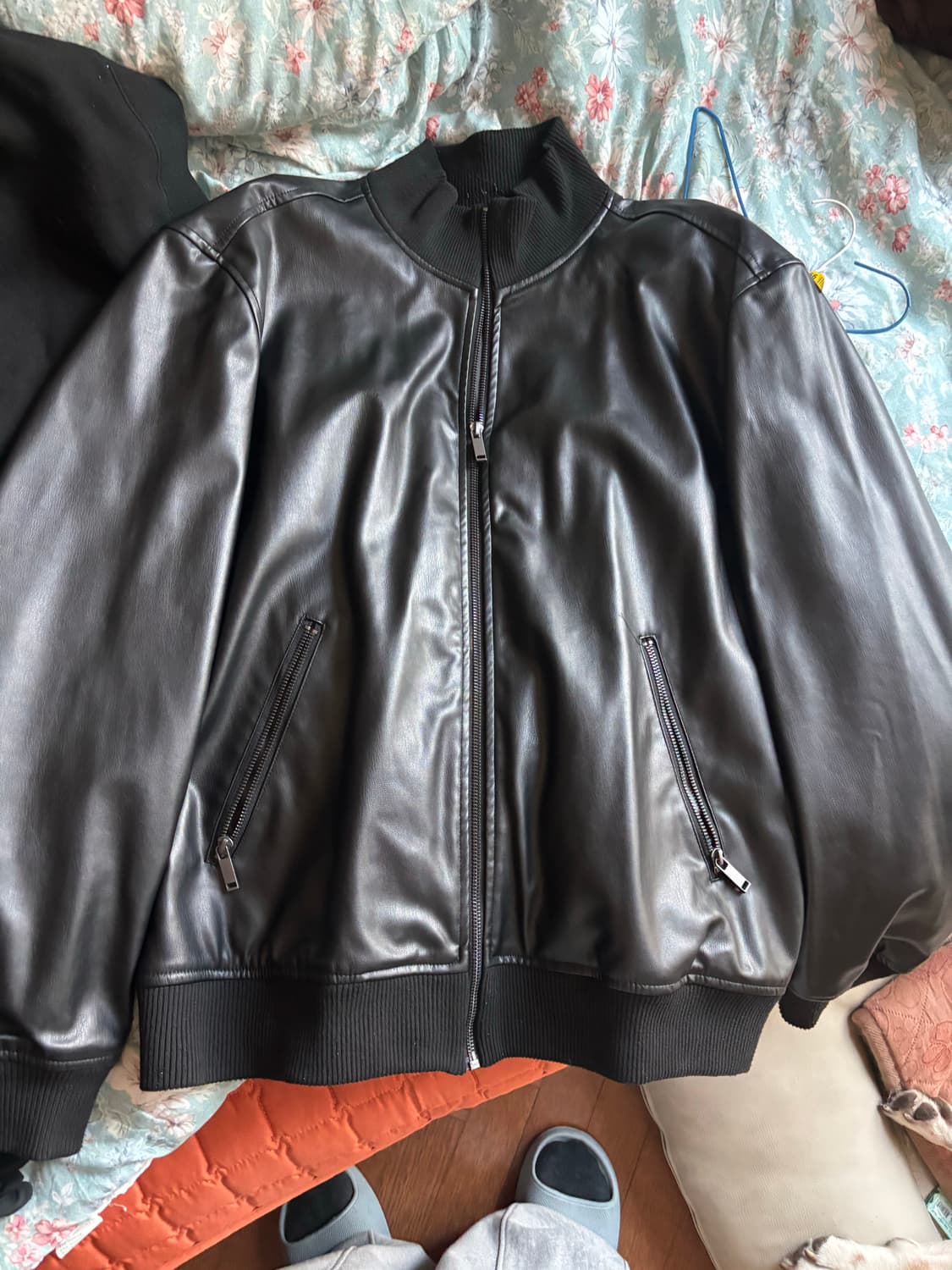 ZARA 가죽자켓 상품이미지1