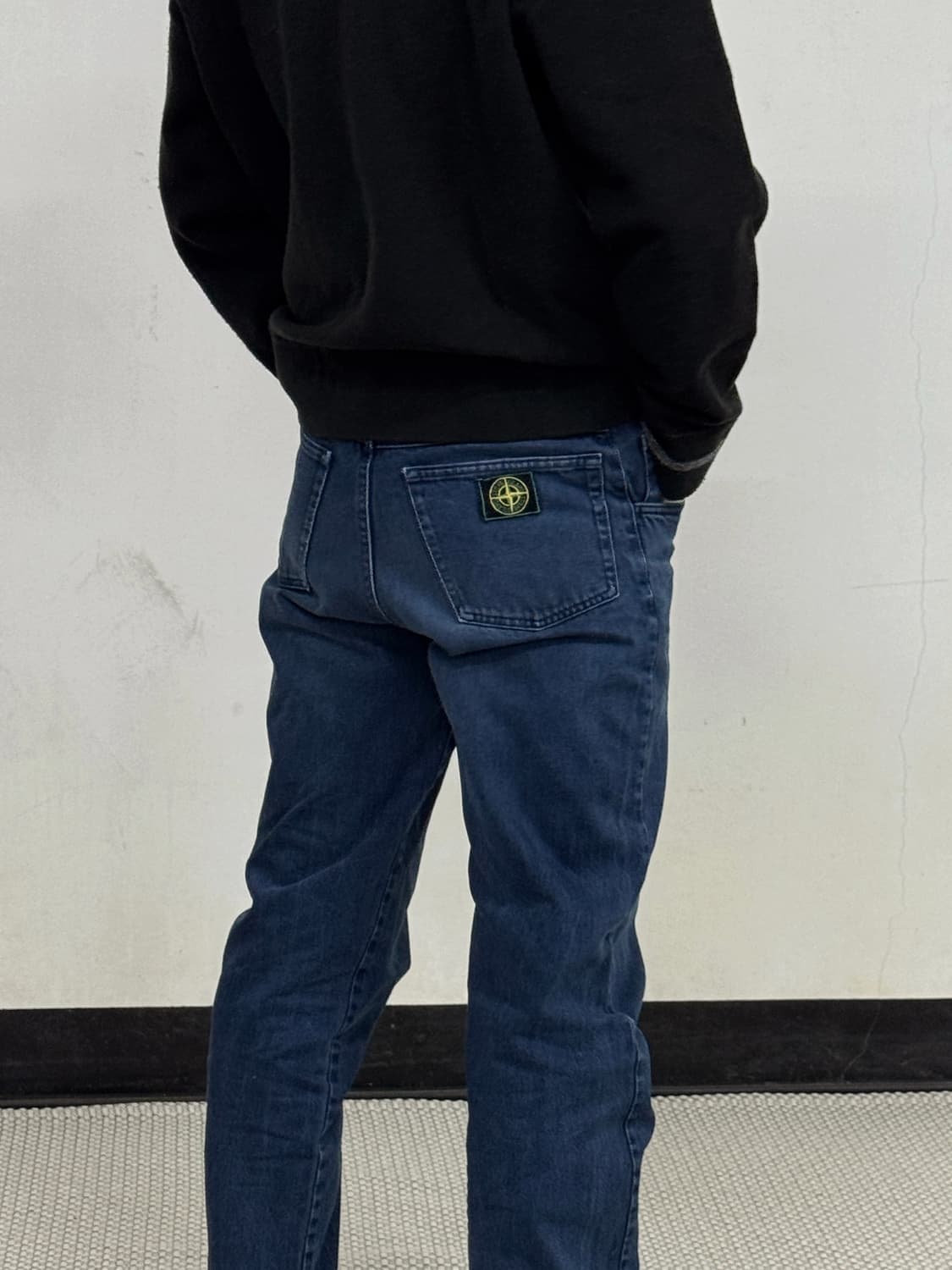 90s Green Edge Denim Jeans (48) 상품이미지5