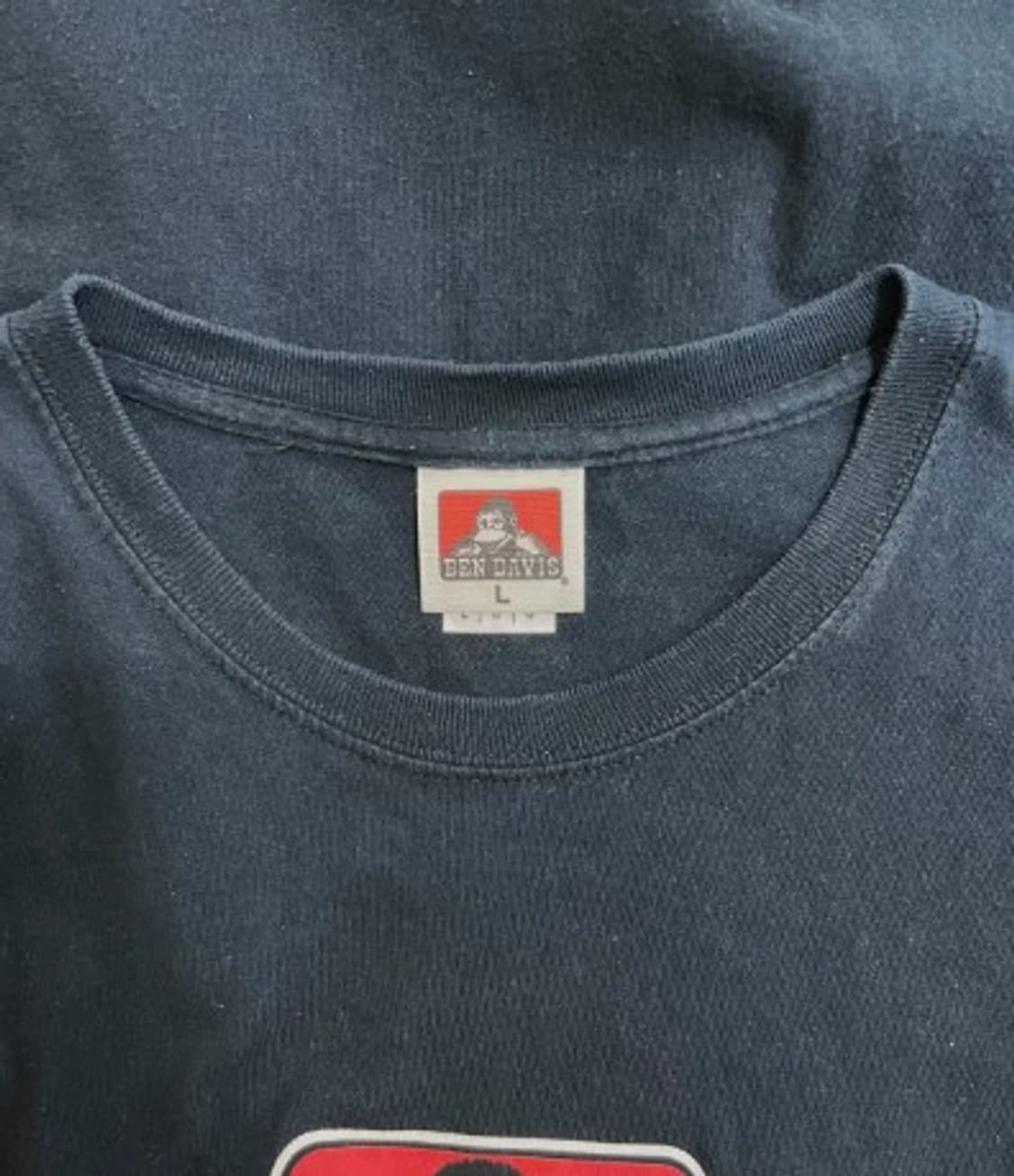 벤데이비스 남성 네이비 라운드반팔티셔츠 L 상품이미지4