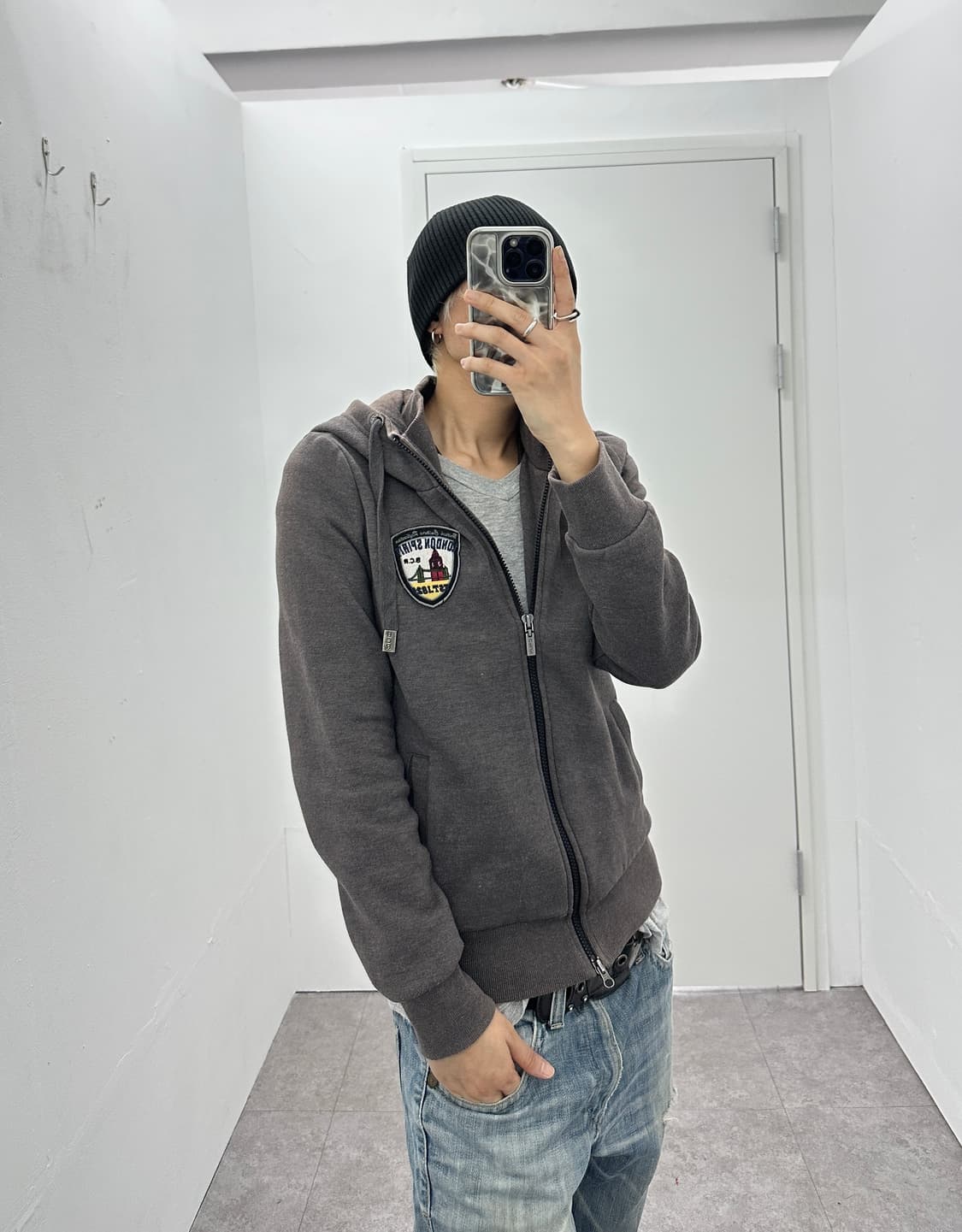 B.C.R CRUX vintage patch hood zip 상품이미지3