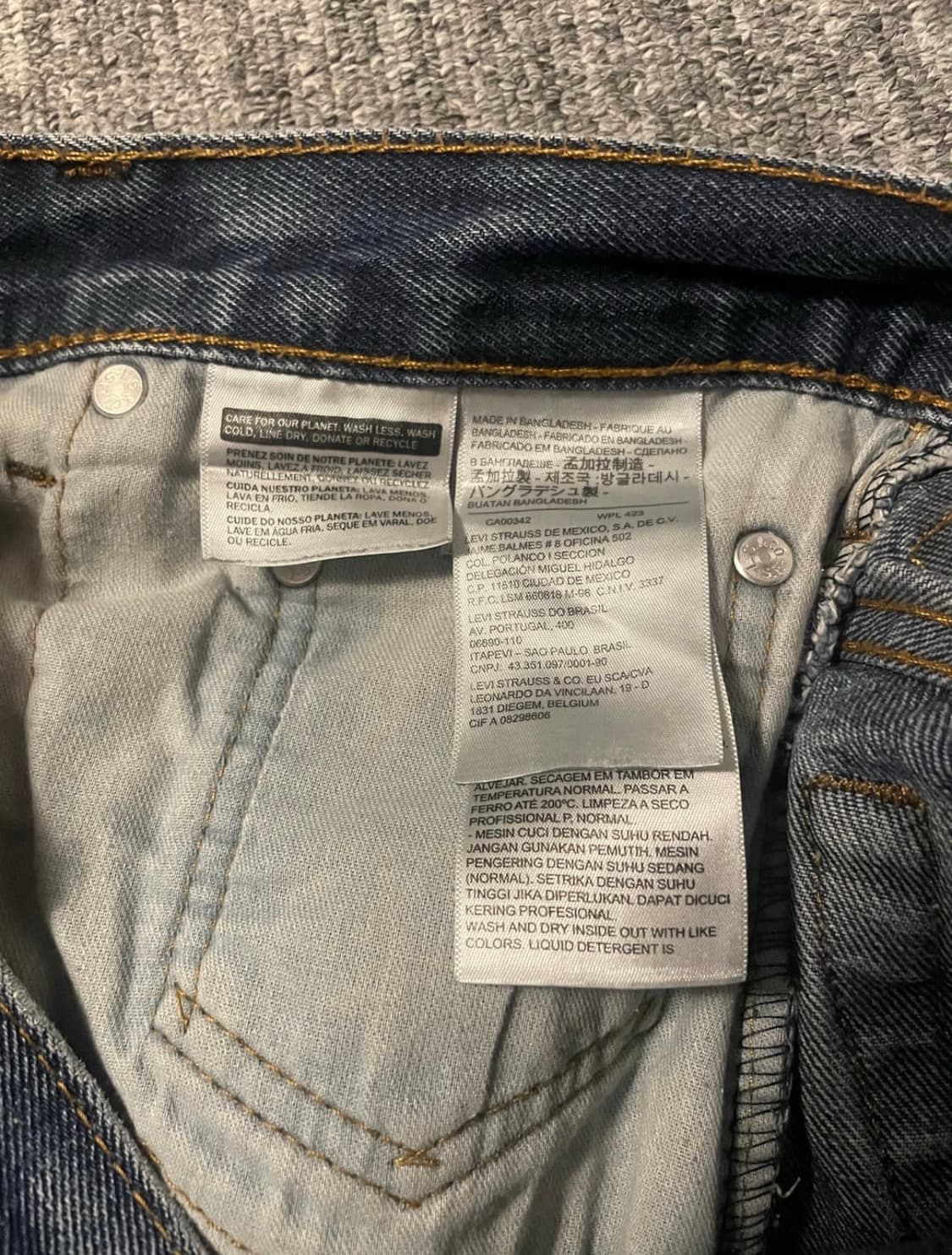 00s 리바이스 517 레드탭 데님 [34X34] 상품이미지6