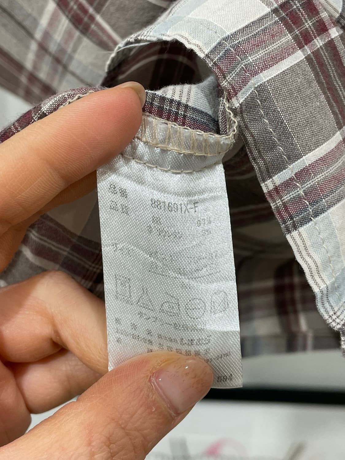 check blouse 상품이미지9