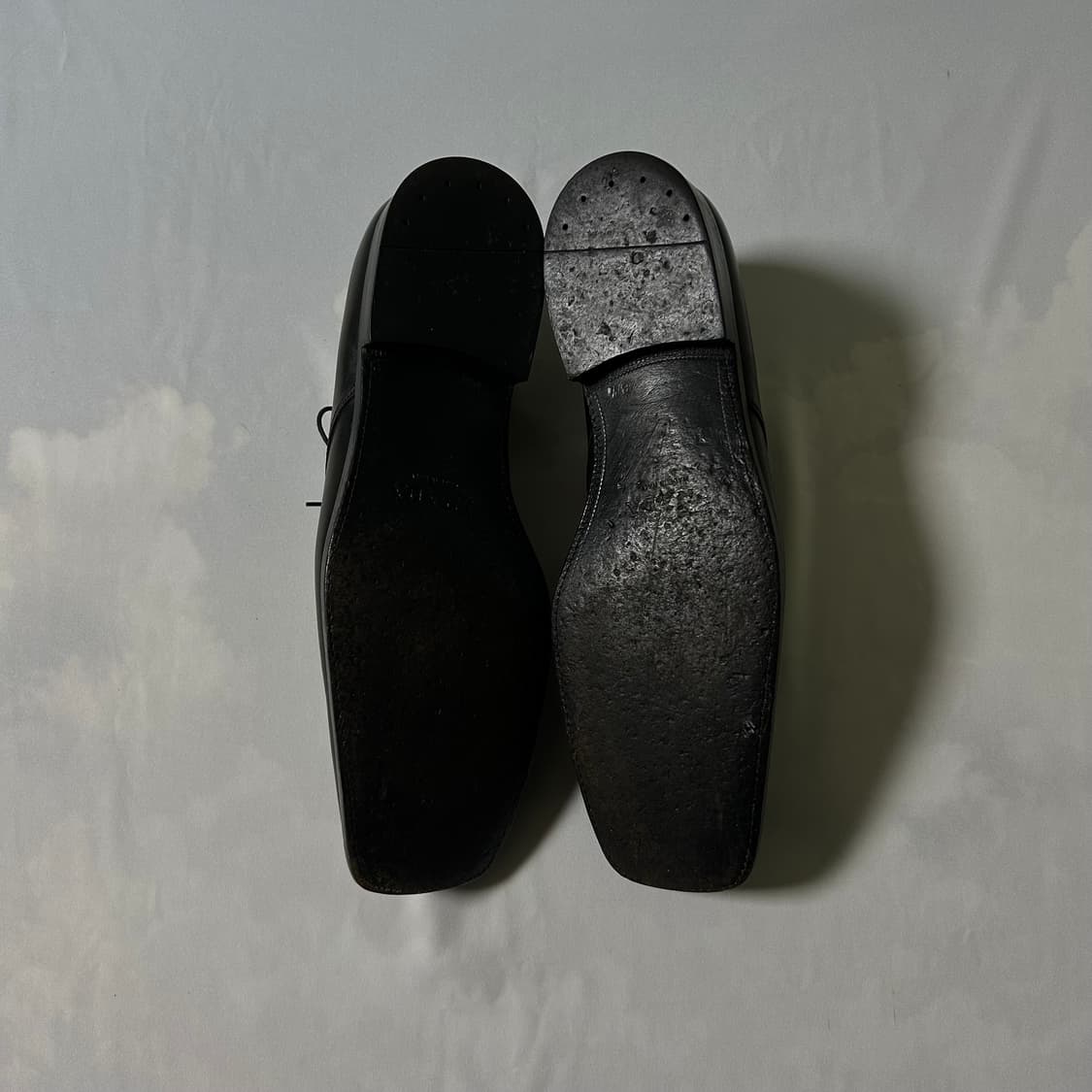 Prada semi square toe derby shoes 상품이미지5