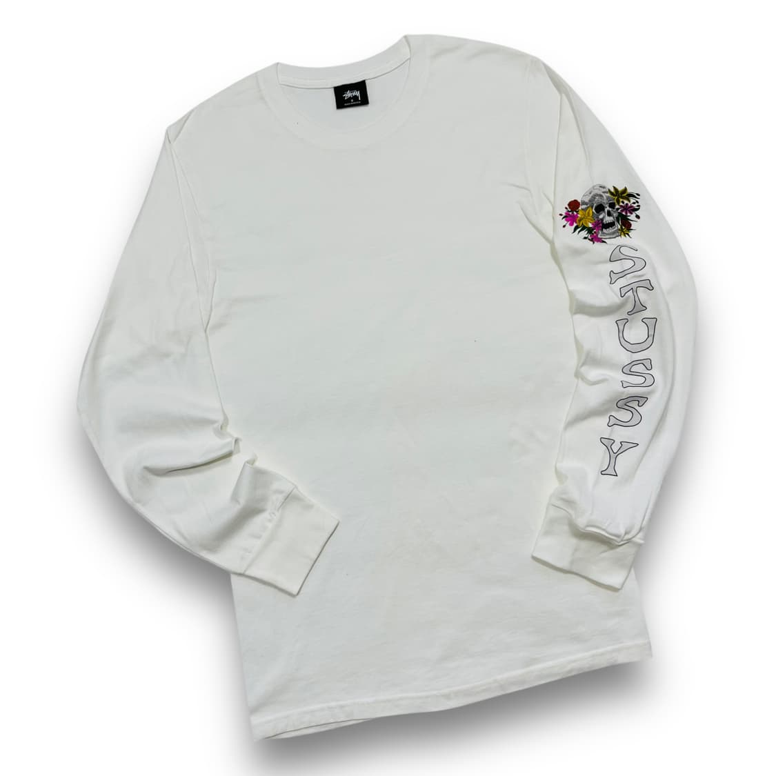 Stussy HIPPIE SKULL Long sleeve 상품이미지1