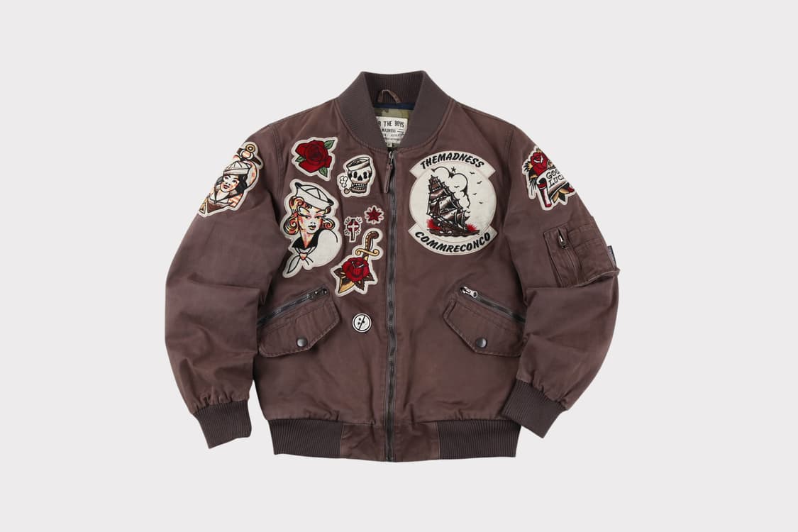 [M] 더매드니스 MA-1 패치업 봄버자켓 상품이미지1