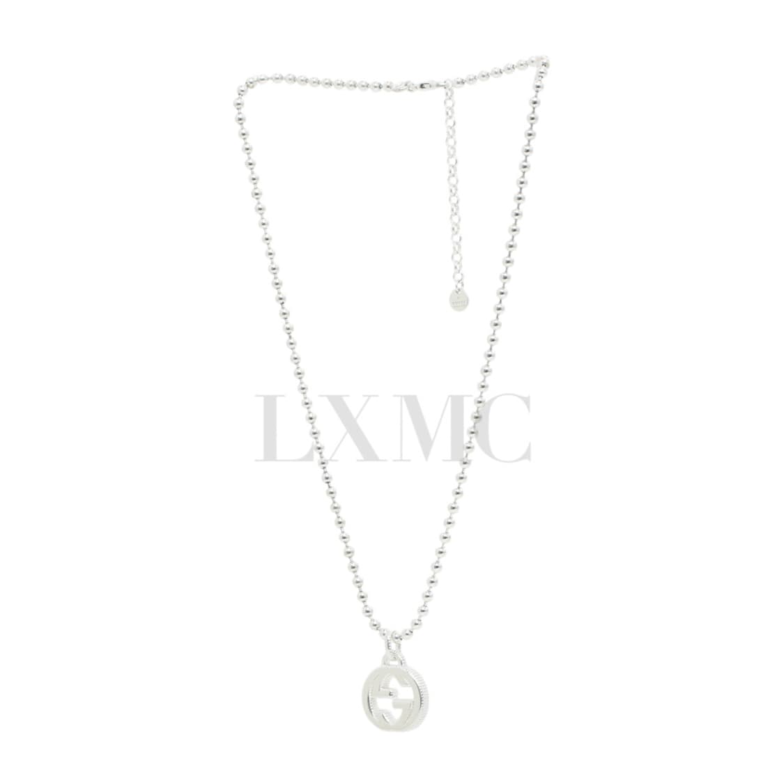 구찌 실버목걸이 아이코닉 인터로킹 G 불체인 네크리스 479219 상품이미지2