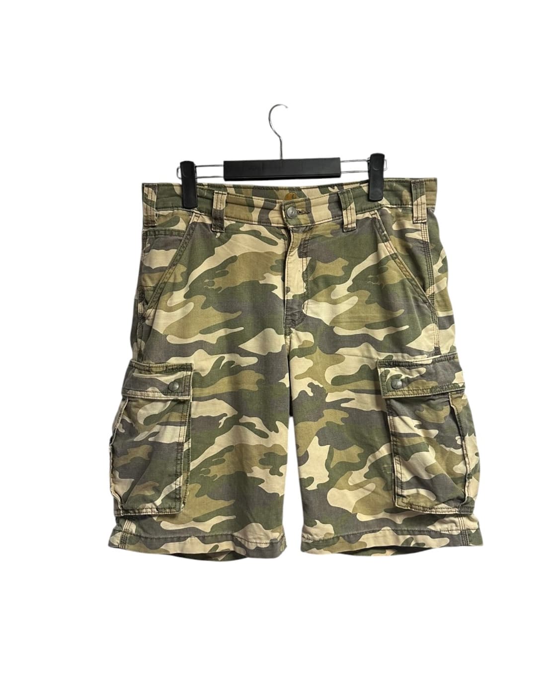 [Carhartt] 칼하트 릴렉스드핏 카펜터 카모 밀리터리 반바지 32 상품이미지1