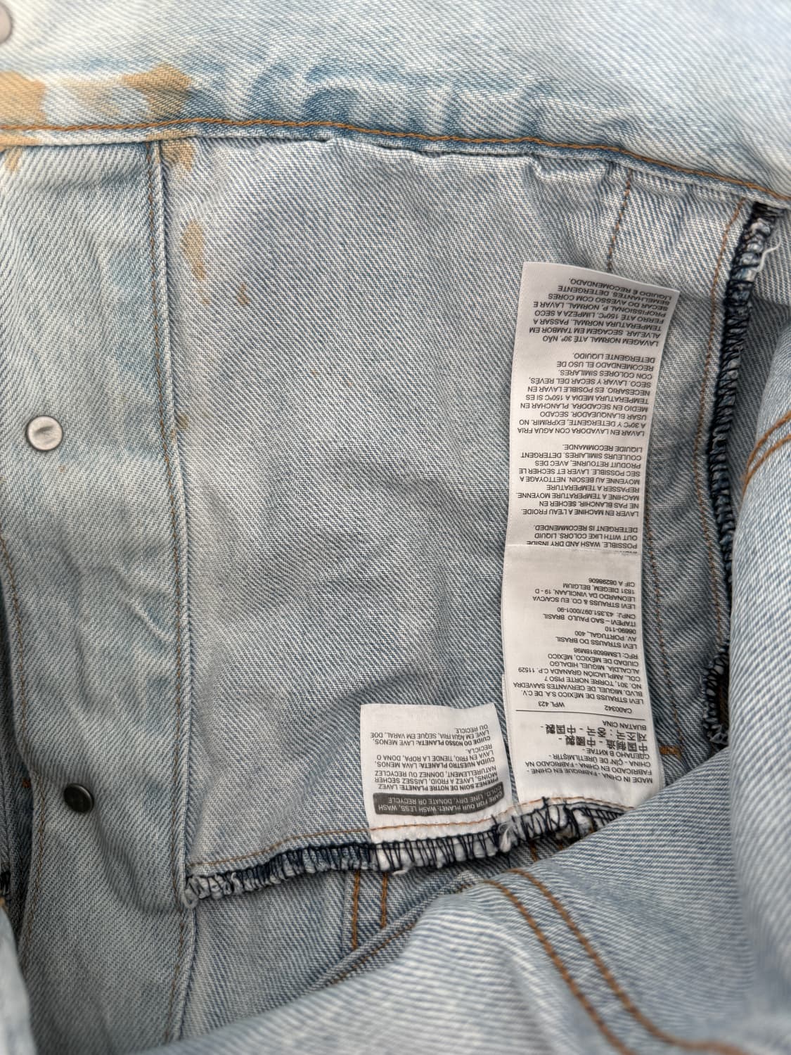 리바이스(Levi's) 데님 청자켓 상품이미지9