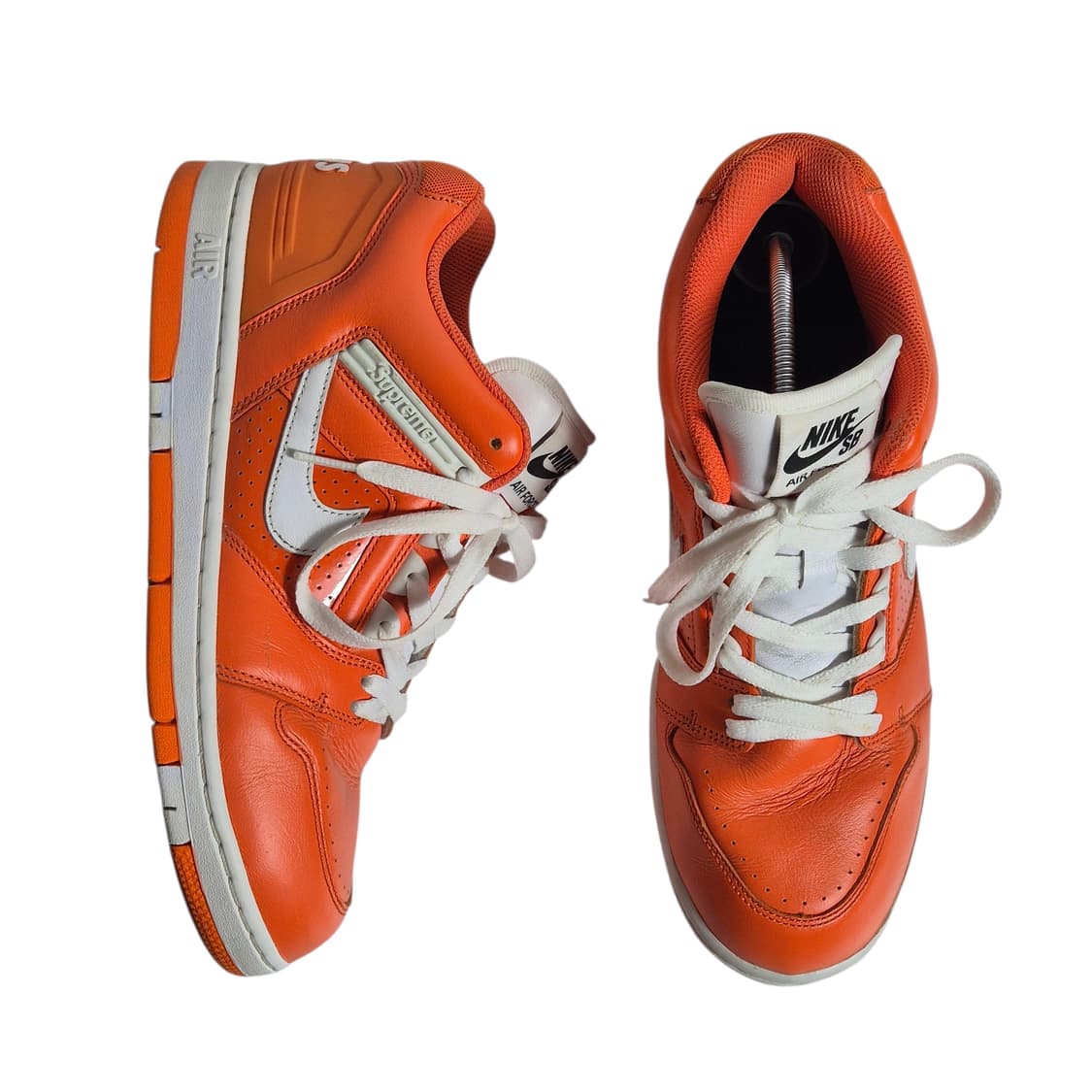 275) Nike 나이키 X 슈프림 SB 에어포스2 로우 오렌지 상품이미지7