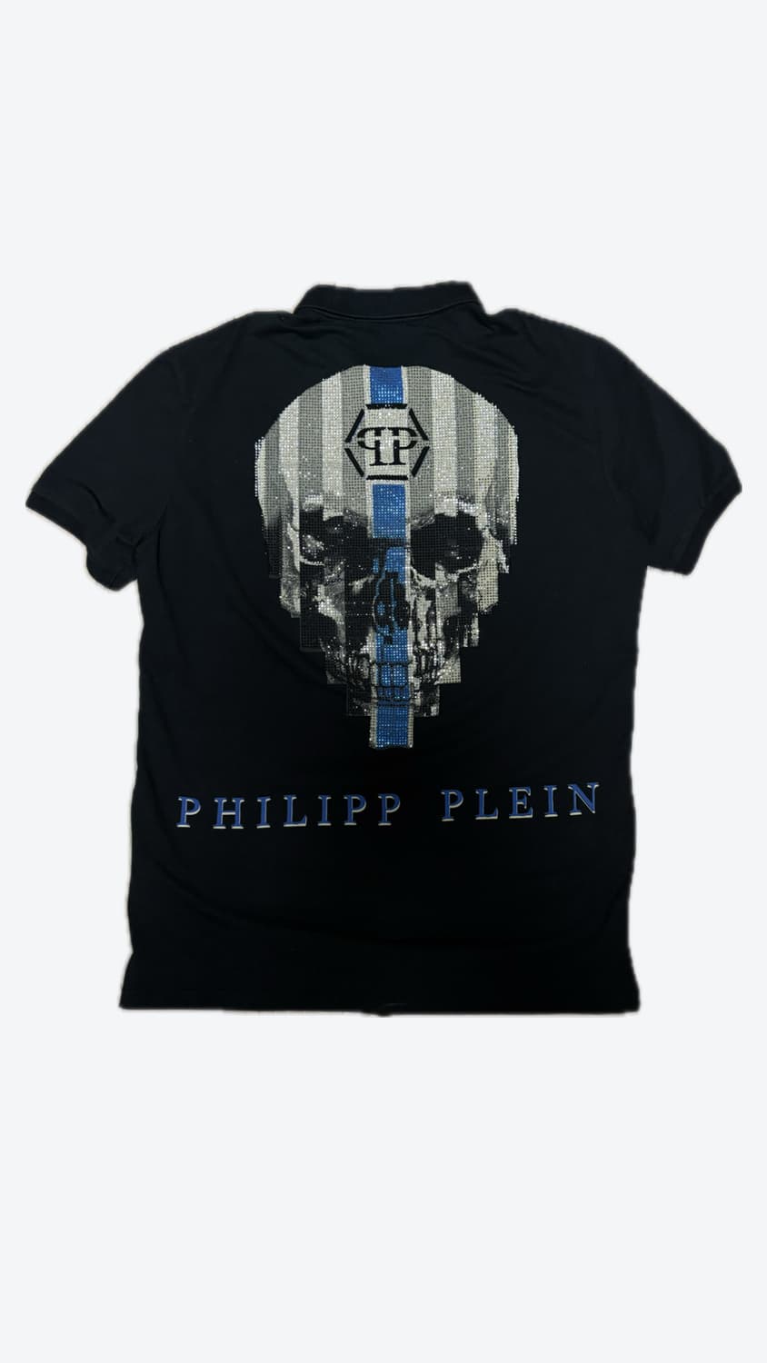 philipp plein 스와로브스키 스컬 반팔티셔츠 (8/10) 상품이미지2