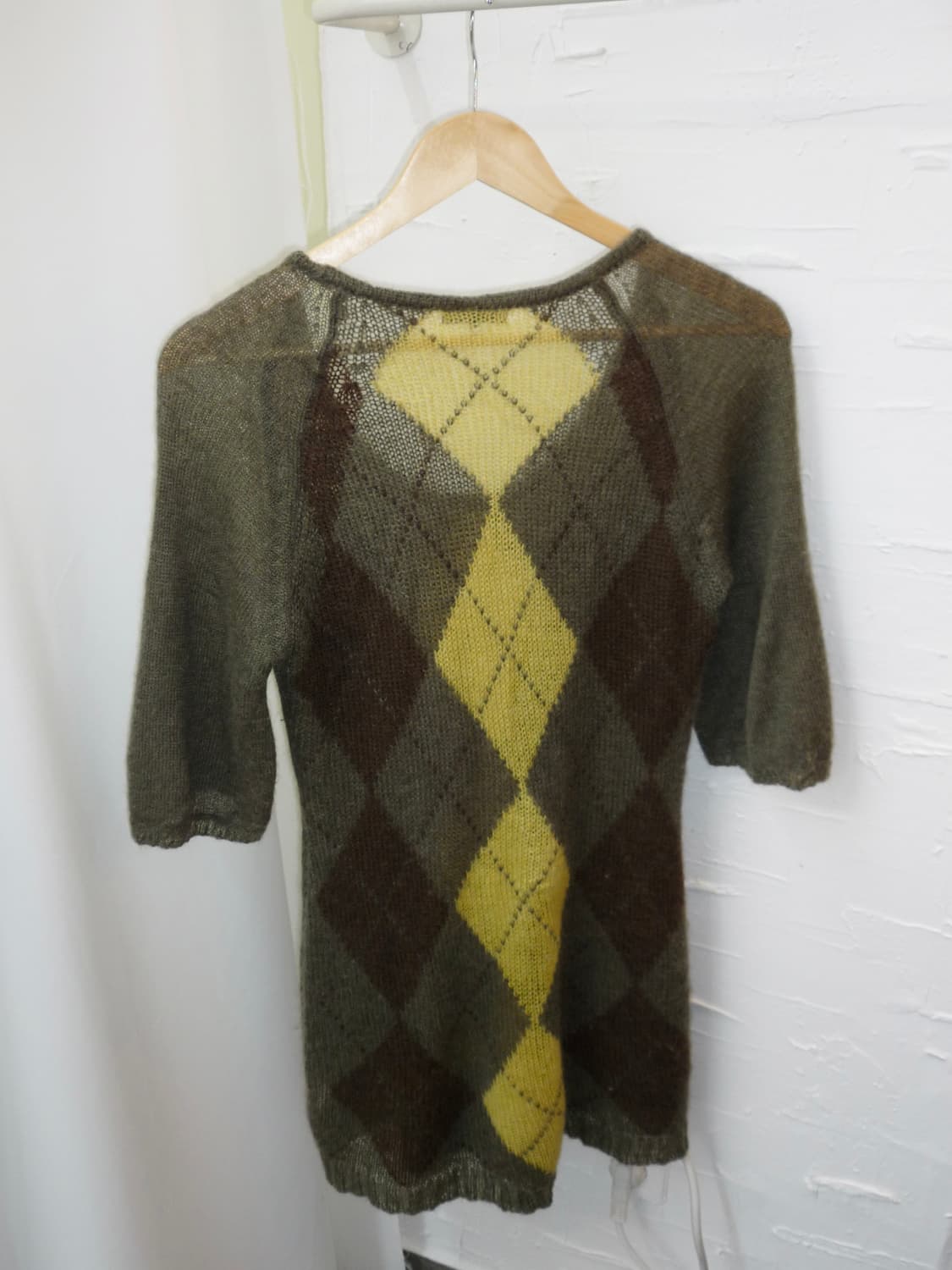 argyle long knit 상품이미지5