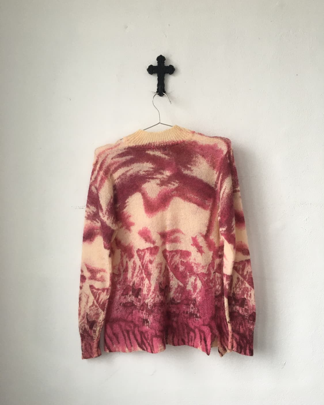 Pattern point mohair knit 상품이미지3