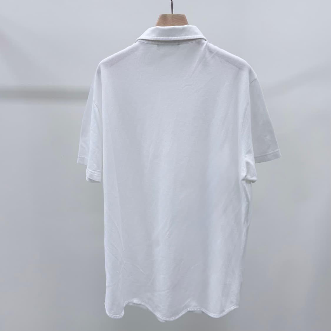 [S+급/2XL] 로로피아나 피에트로 폴로 반팔 카라티 화이트 상품이미지4