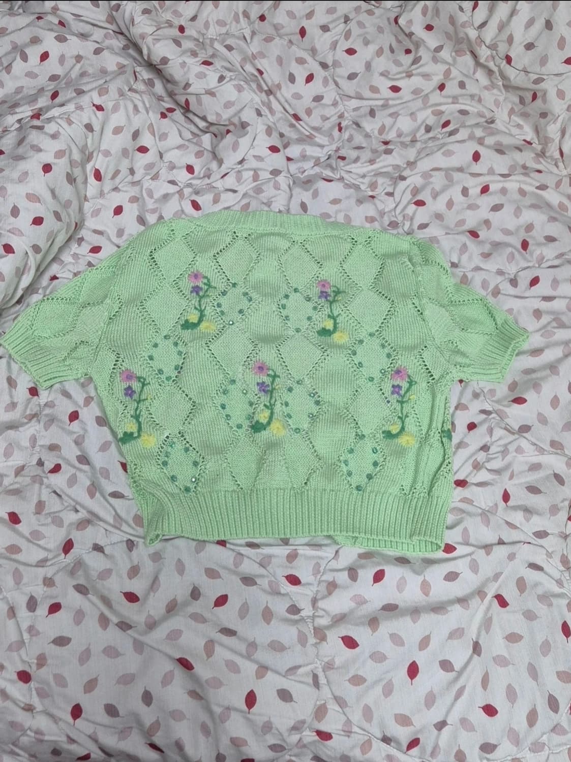 자라 반팔 가디건 상품이미지2