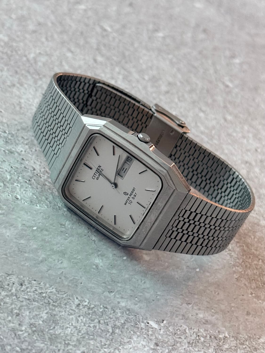 Citizen 시티즌 Square Day-Date 10bar 상품이미지3