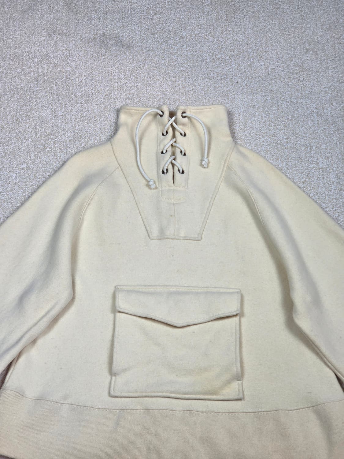 [랄프 로렌] 울 앙고라 혼방 레이스업 폰초 니트 탑 | A00174 상품이미지2