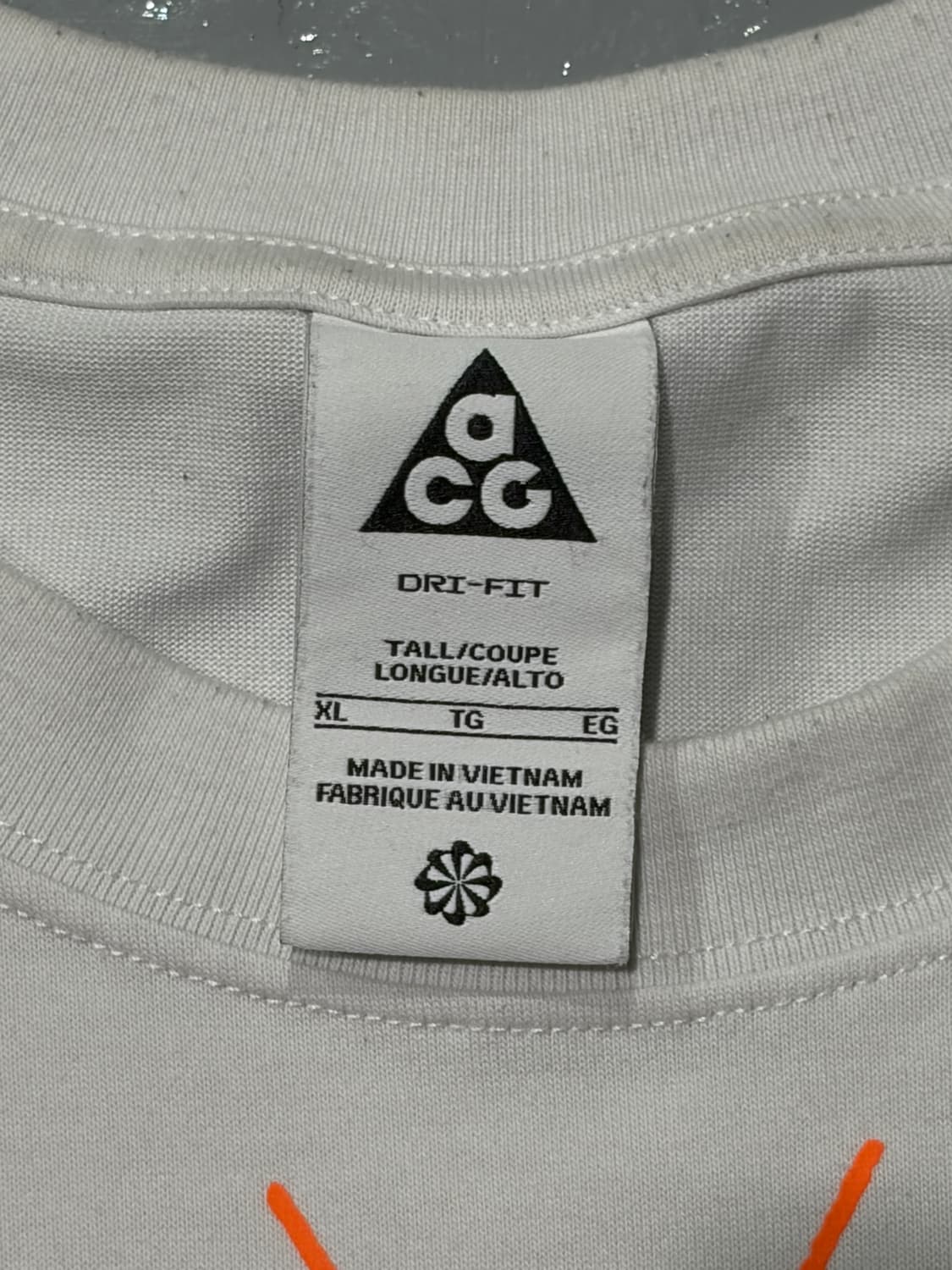 나이키(Nike) ACG 티셔츠 서밋 화이트 상품이미지3