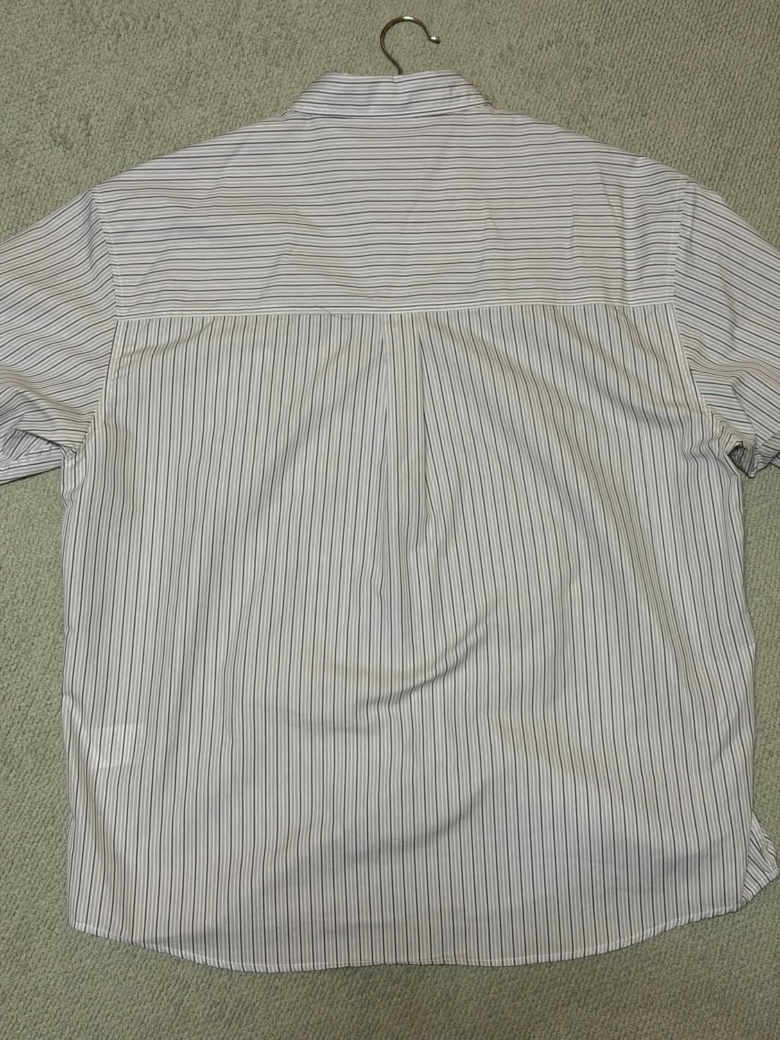 파브레가 안토니 스트라이프 셔츠 아이보리 4사이즈 상품이미지3