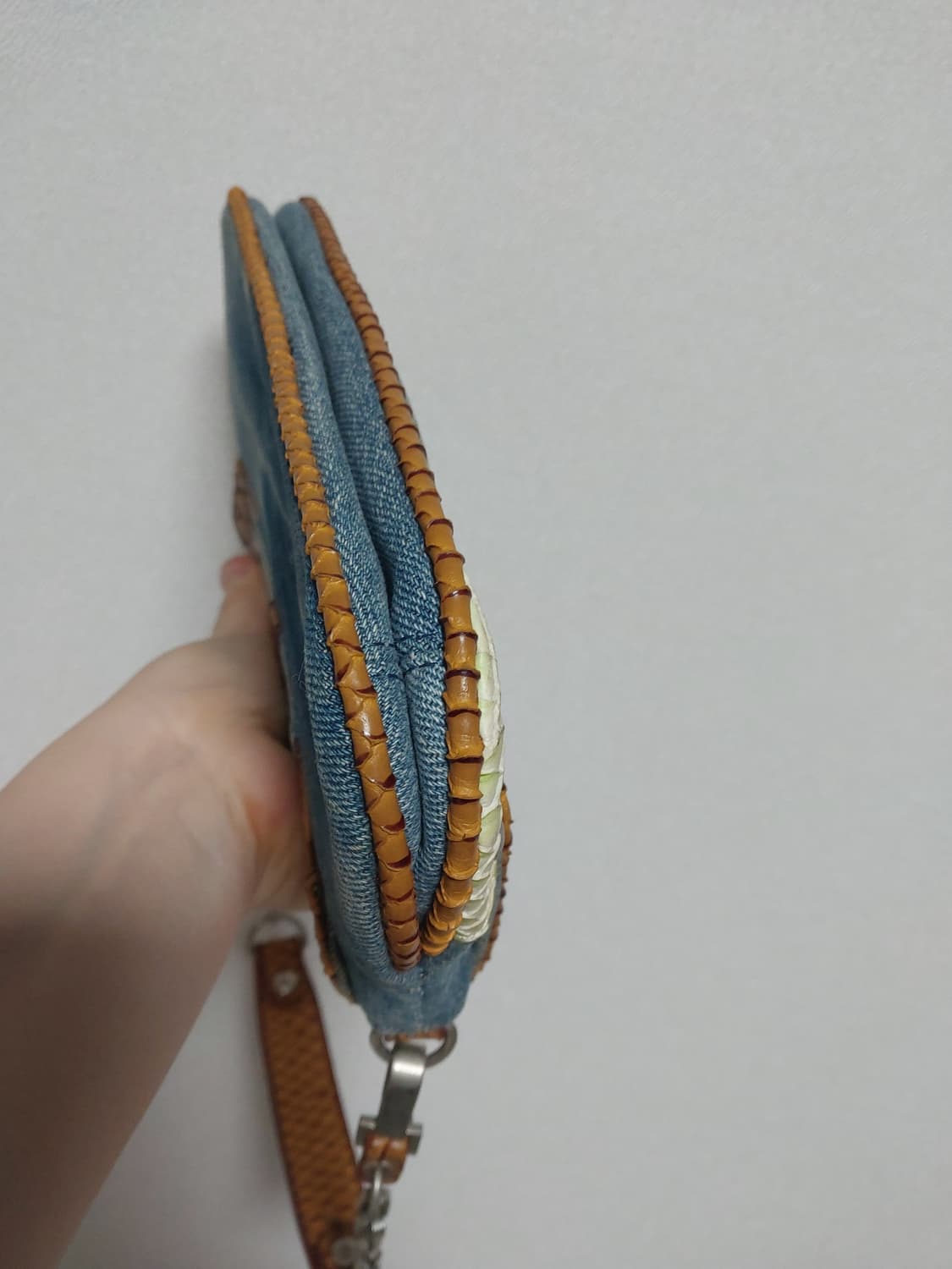 데님 빈티지 미니백 y2k 상품이미지8