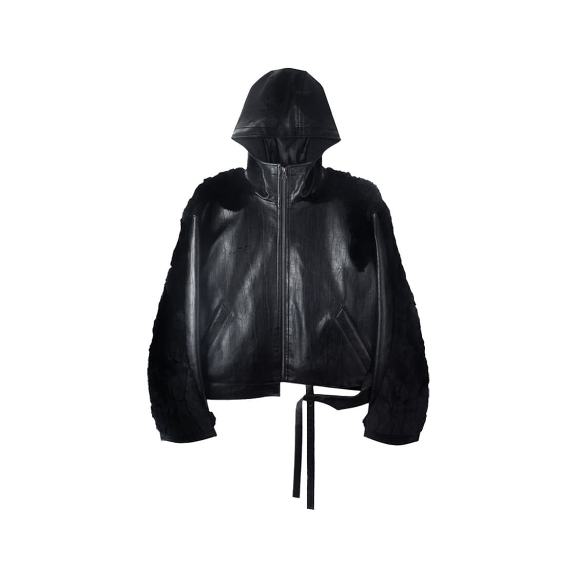 Aesynctx에이시넥틱스 SWAMP FAUX LEATHER JACKET 상품이미지1